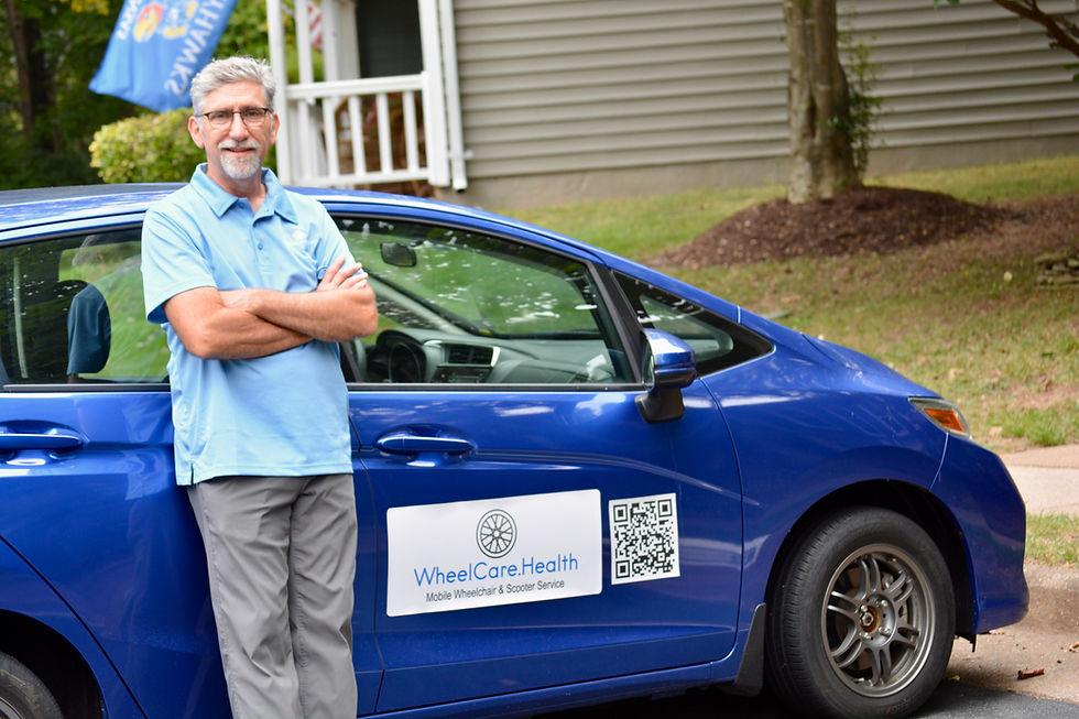 Kirk Knestis is the founder of WheelCare Health. Photo contributed by Knestis.