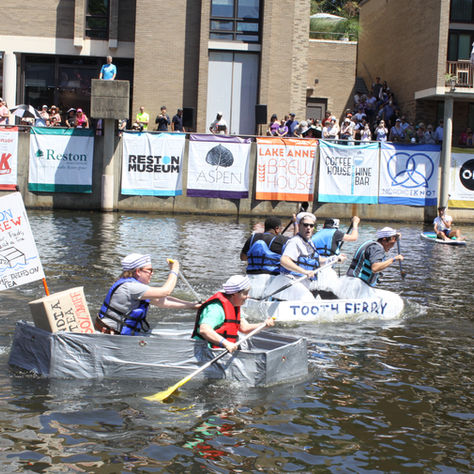 Join the excitement this Saturday! Lake Anne Cardboard Boat Regatta returns Aug. 8