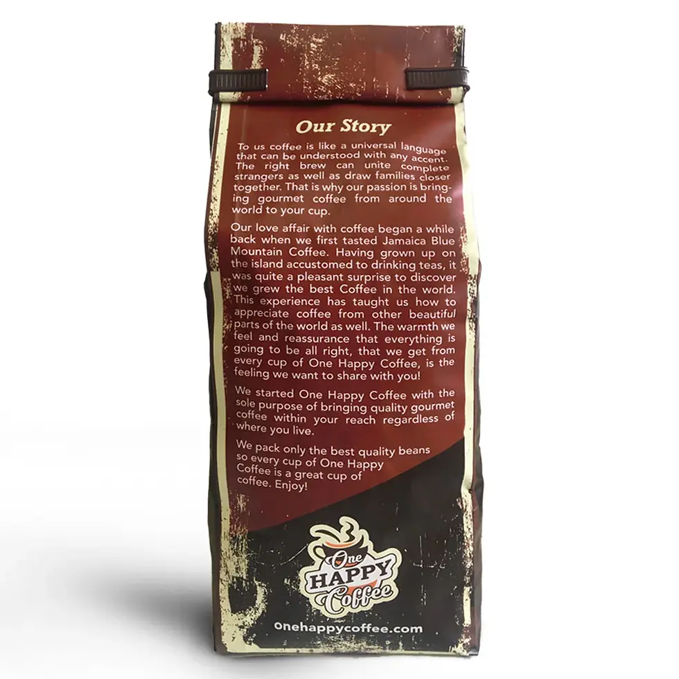 Thumbnail: One Happy Coffee – Sumatra Mandheling 16 oz Bean Wholesale 12 Pack