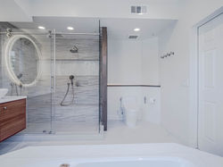 Bathroom remodel in mountain view
