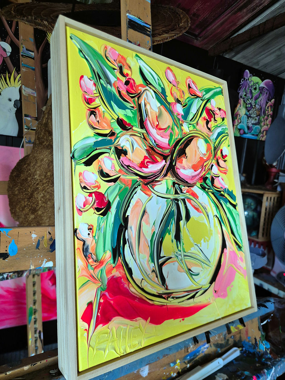 Thumbnail: Fluro Flowers No.8