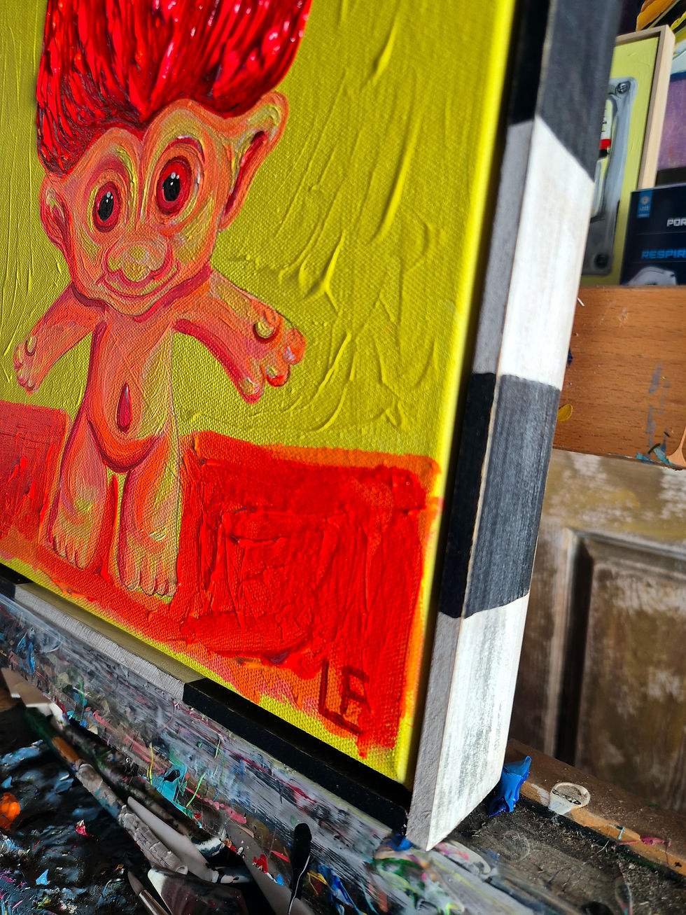 Thumbnail: Fluro Troll Doll