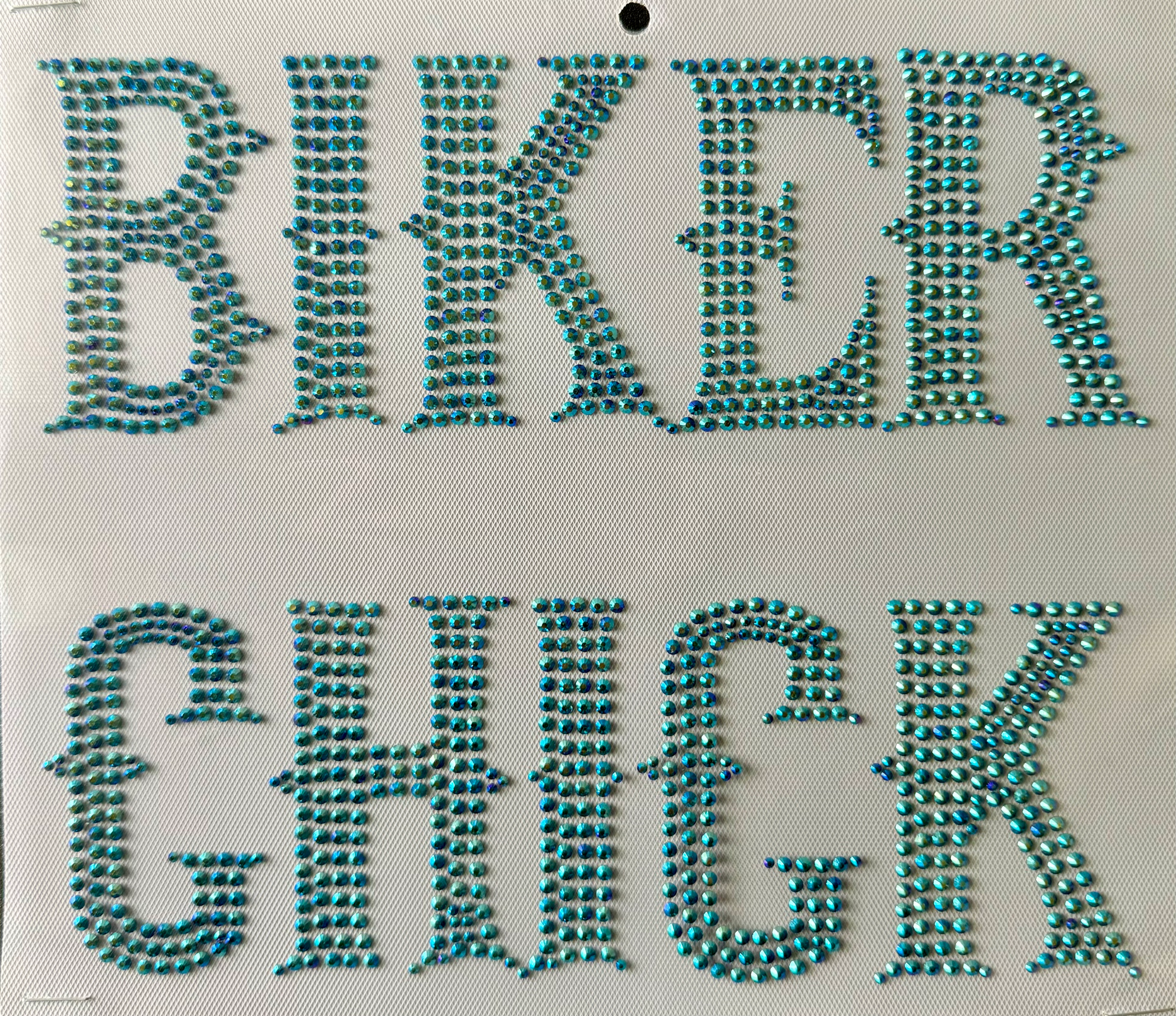 Biker Chick in AB Jet Black Stone