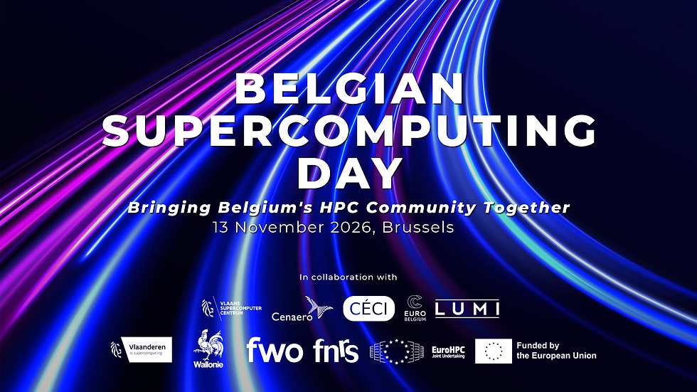 Belgian Supercomputing Day 2026