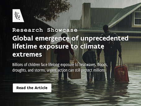 Global emergence of unprecedented lifetime exposure to climate extremes