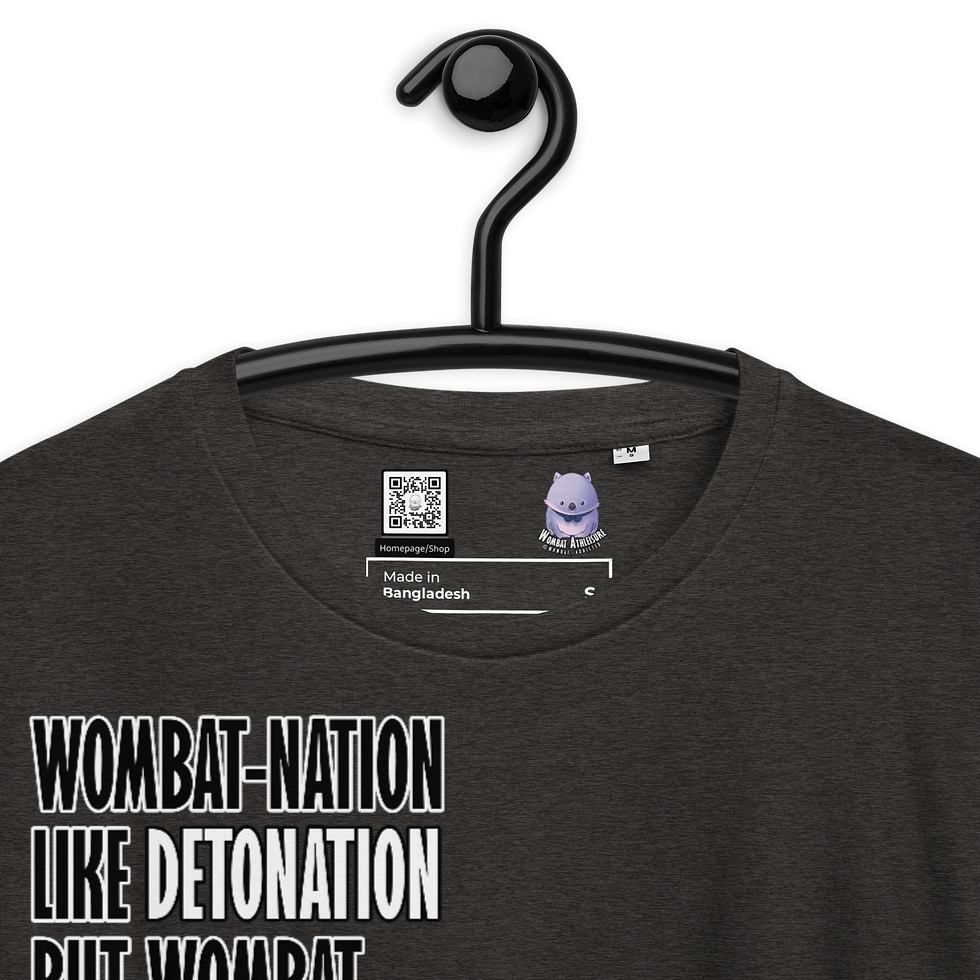 Miniaturbild: Wombat-Nation Bio-Baumwoll-T-Shirt – Stanley Stella STTU755