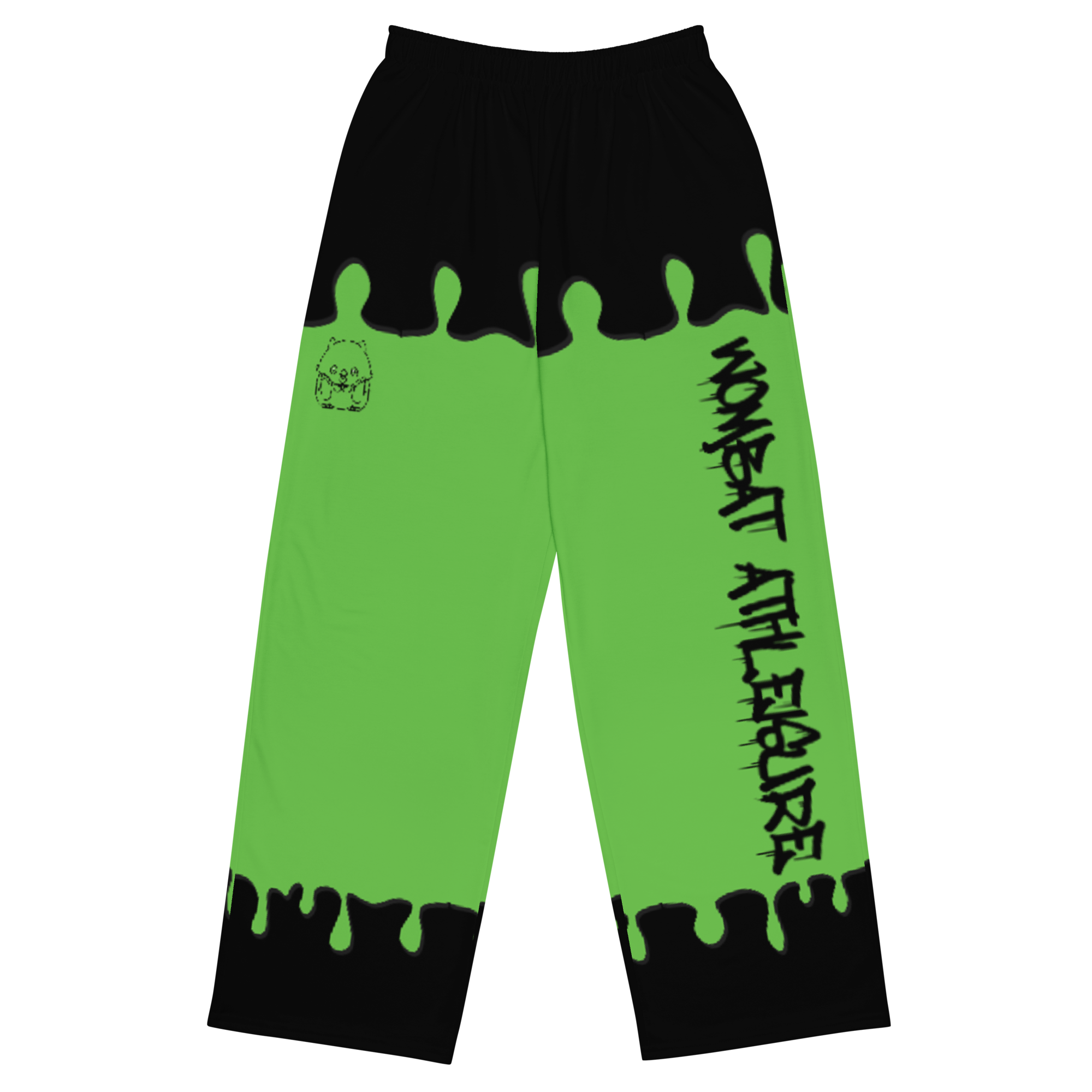 Unisex wide-leg pants Kelly Grün