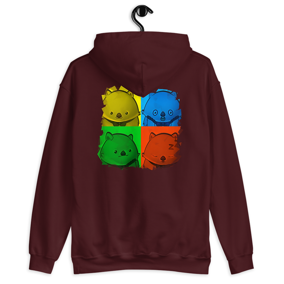 Miniaturbild: WOMBAT 4 Colors Heavy-Blend-Hoodie