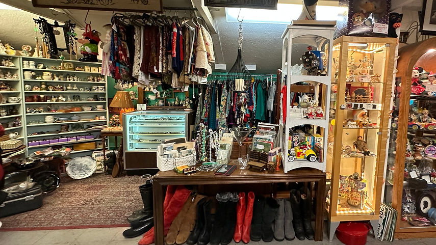 Attalia's antique shop in Soquel.