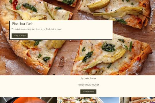 Recipe Maker banner