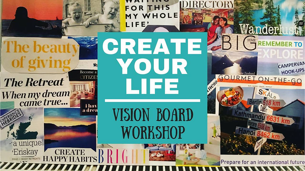 Vision Board Building with Sherry Rampy!