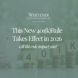 This New 401(k) Rule Takes Effect in 2026. Will this change impact you?
