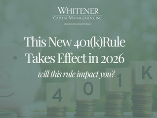 This New 401(k) Rule Takes Effect in 2026. Will this change impact you?