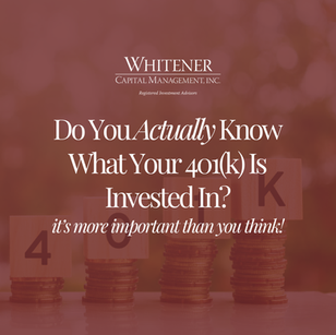 Do You Actually Know What Your 401(k) Is Invested In?
