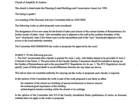 An application for a faculty