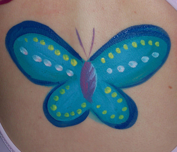 Aqua Butterfly
