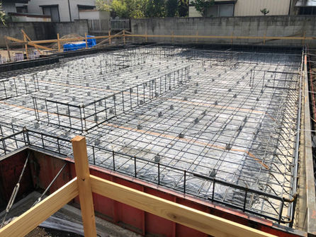 H様邸 基礎工事~土台敷