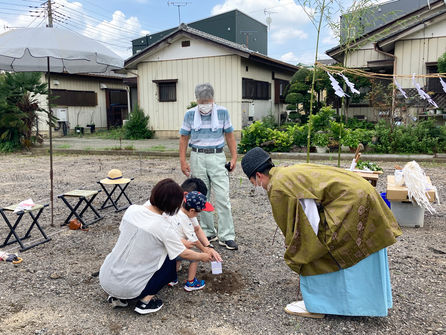 SJ様邸 地鎮祭