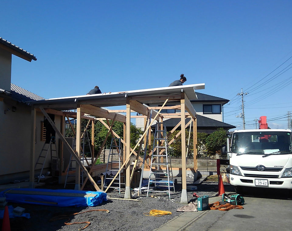 屋根づくり