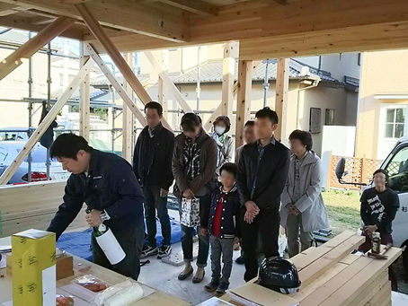 SK様邸 上棟式