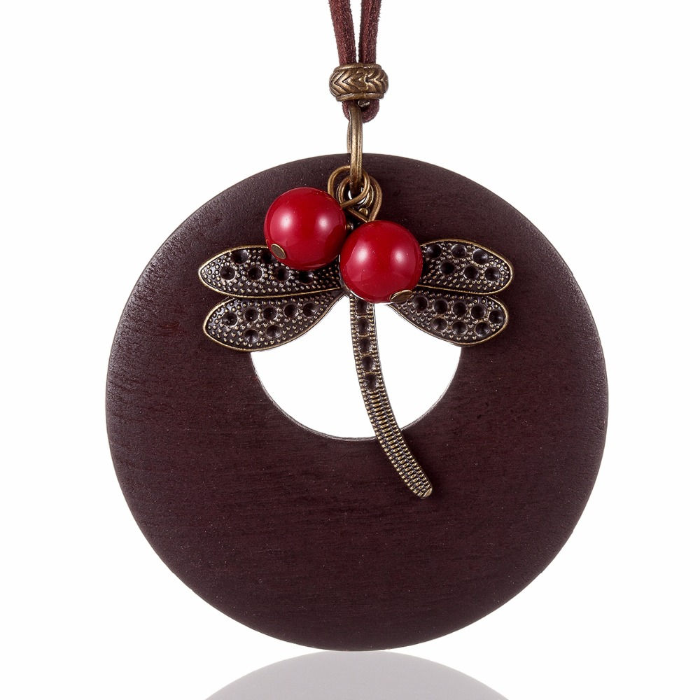 Long Dragonfly Necklace