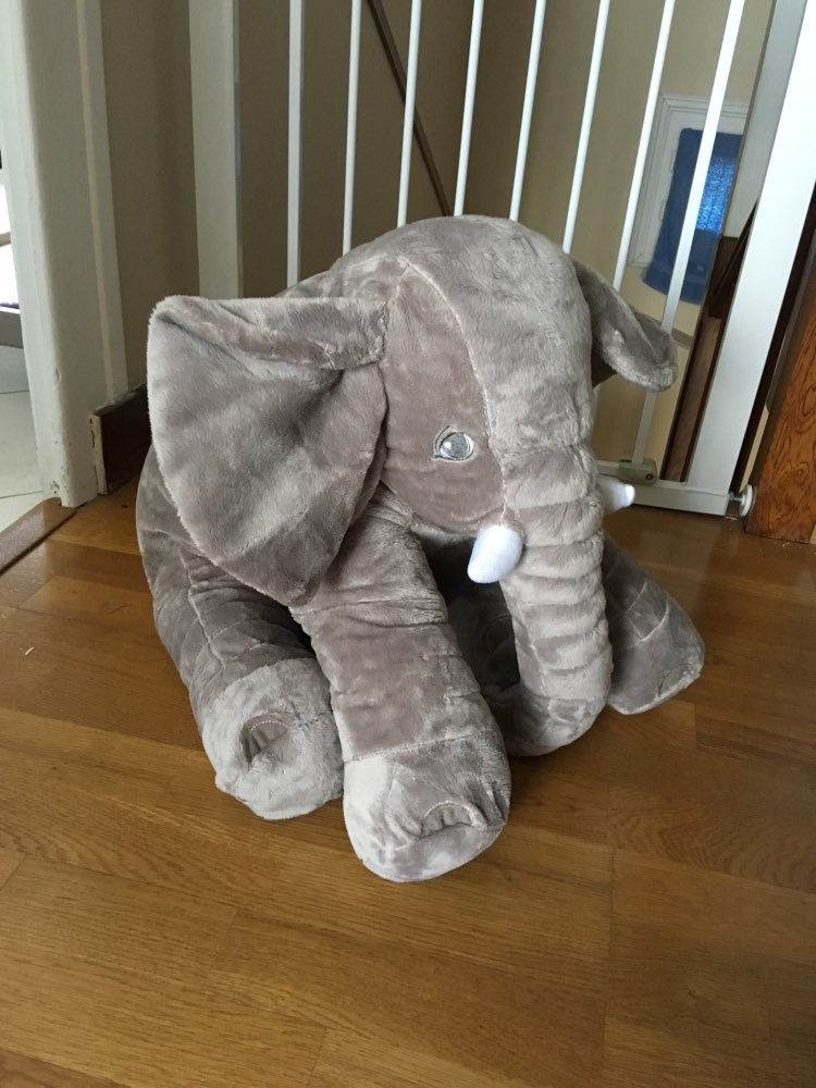 Thumbnail: Kawaii Elephant Plush Toy (60 cm, 5 var)