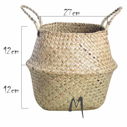 Thumbnail: Wabi-Sabi Foldable Seagrass Basket (3 sizes)