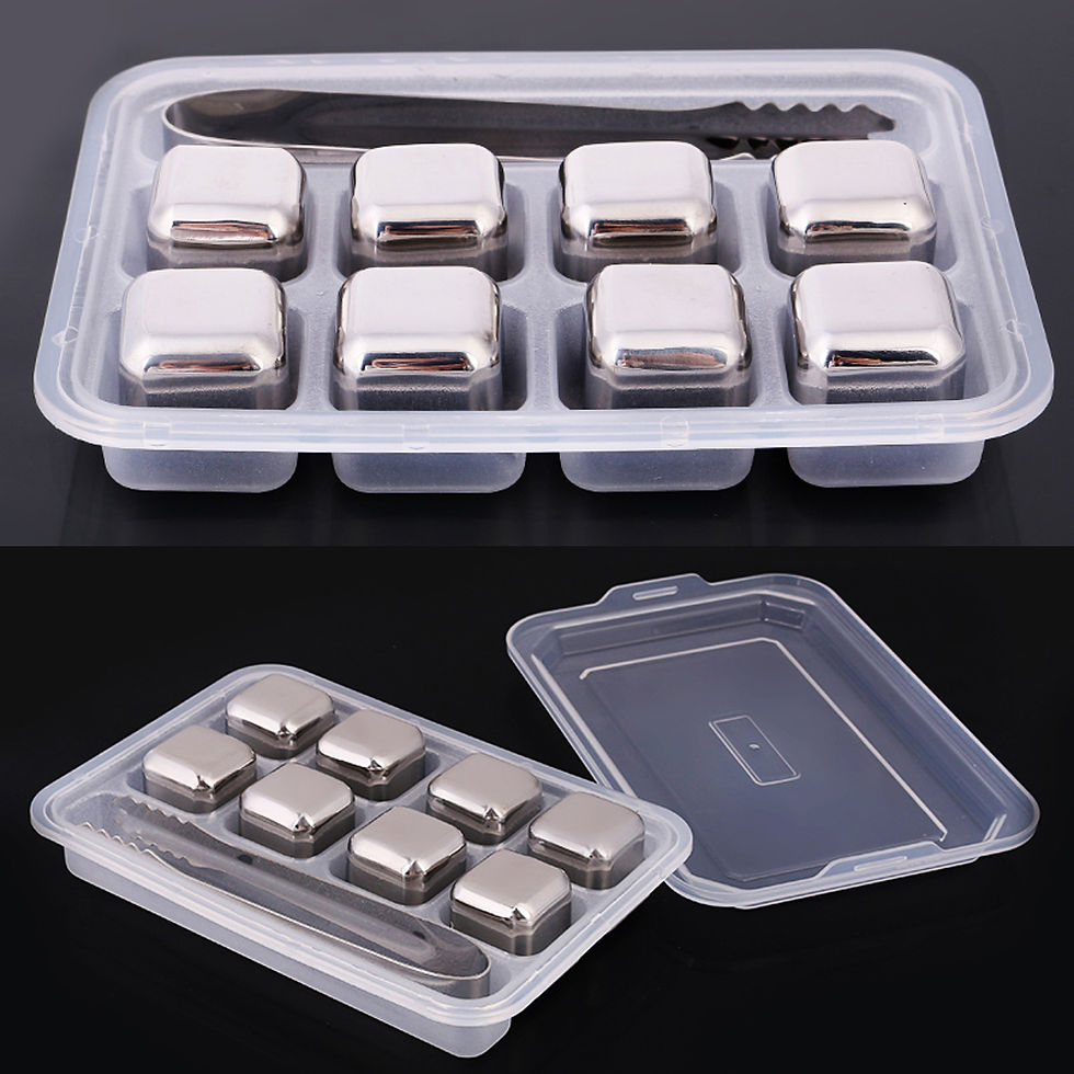 Thumbnail: Stainless Steel Whiskey Stones (Cube)