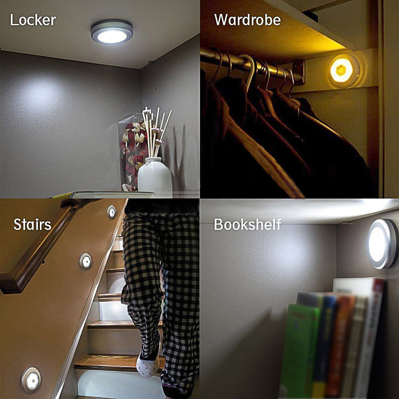 Thumbnail: Motion Sensor Night Light (6 LED) - Set of 3