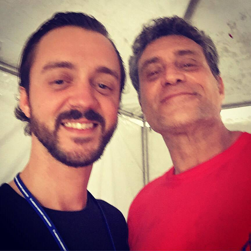 Jozef K. Richards and Paul Provenza at Reason Rally 2016 in Washington, D.C.