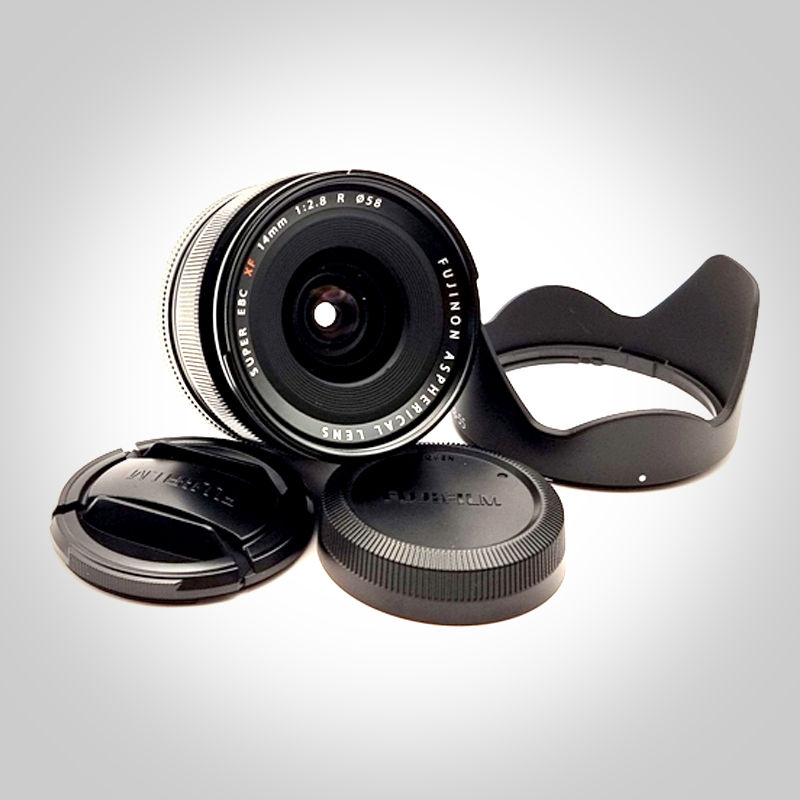 Thumbnail: Fujifilm Fujinon XF 14mm f2.8R lens. Mint