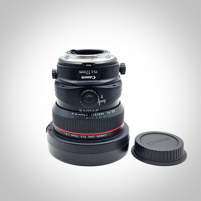 Thumbnail: Canon 17mm TS-E f4 L-lens. Mint-