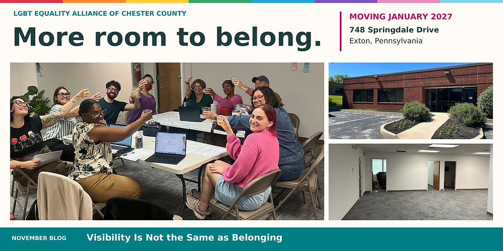 Visibility Is Not the Same as Belonging