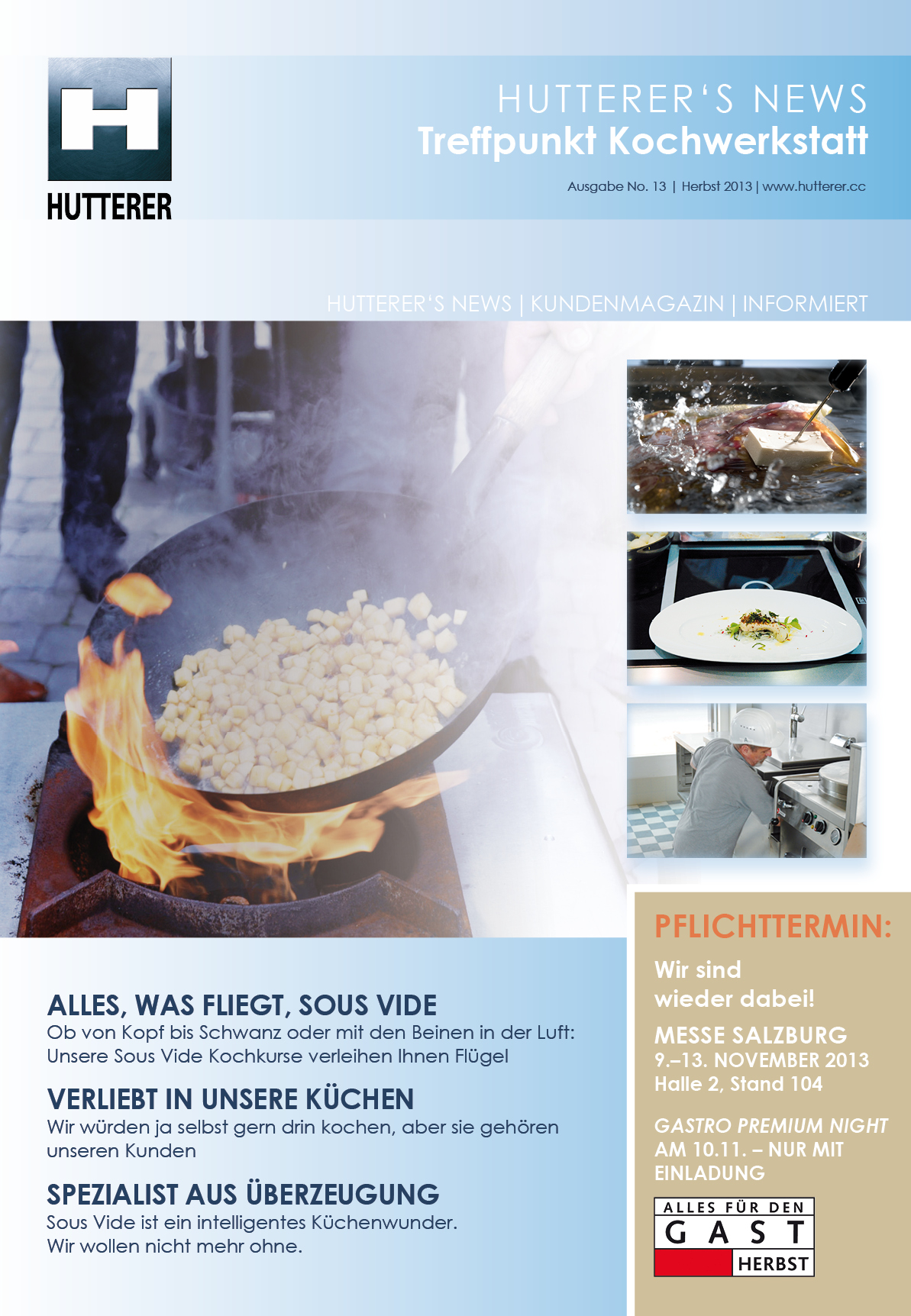 HUTTERER Kundenmagazin (B2B)