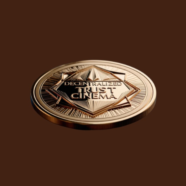 Decentralized Trust Cinema commemorative coin