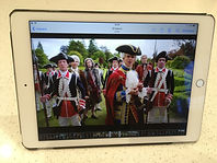 Outlander on i-pad for guests