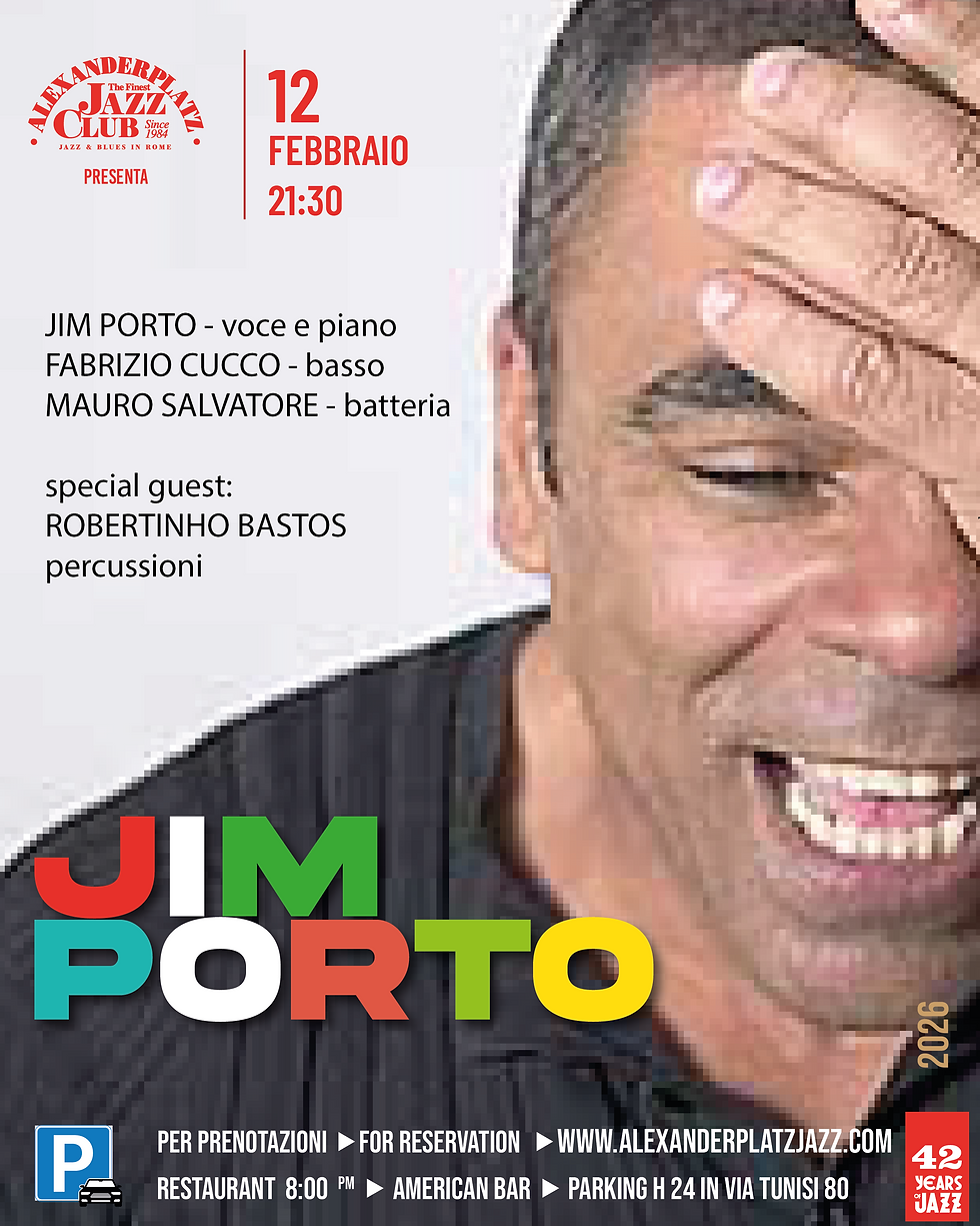 JIM PORTO special guest: ROBERTINHO BASTOS