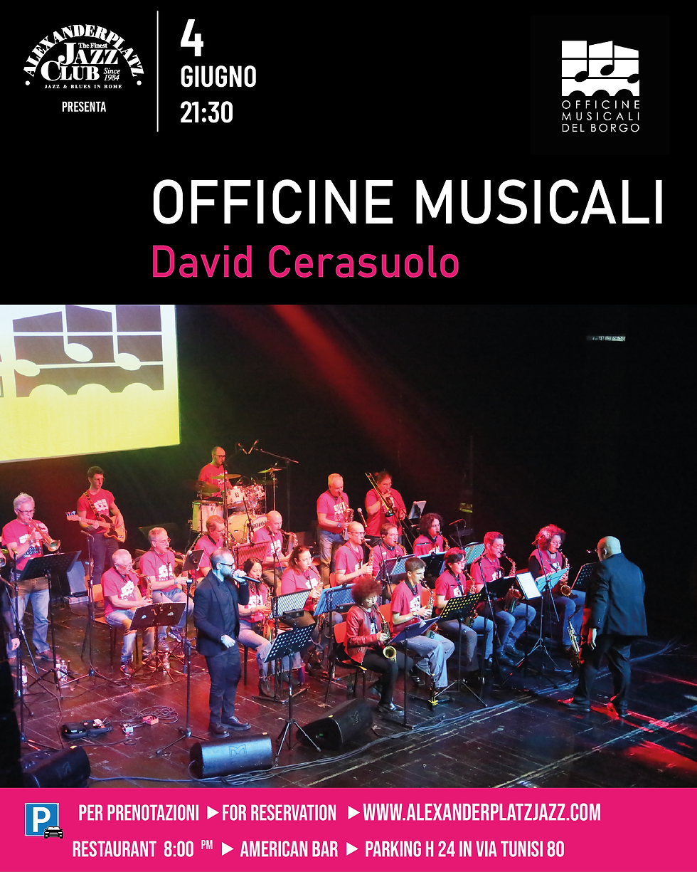 OFFICINE MUSICALI - David Cerasuolo