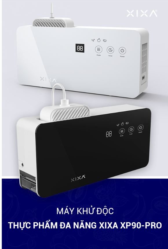Máy khử độc thực phẩm, hoa quả an toàn bữa ăn gia đình.
content media