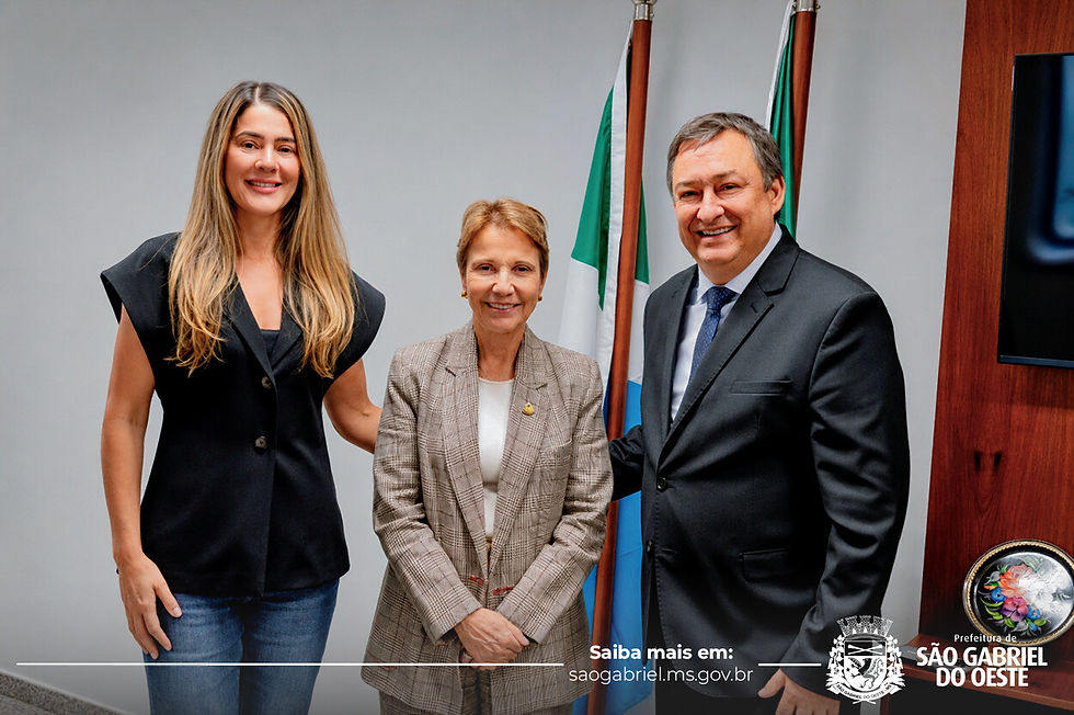 Garantimos R$ 1 milhão com a senadora Tereza Cristina para ampliar e reformar unidade de saúde em SGO