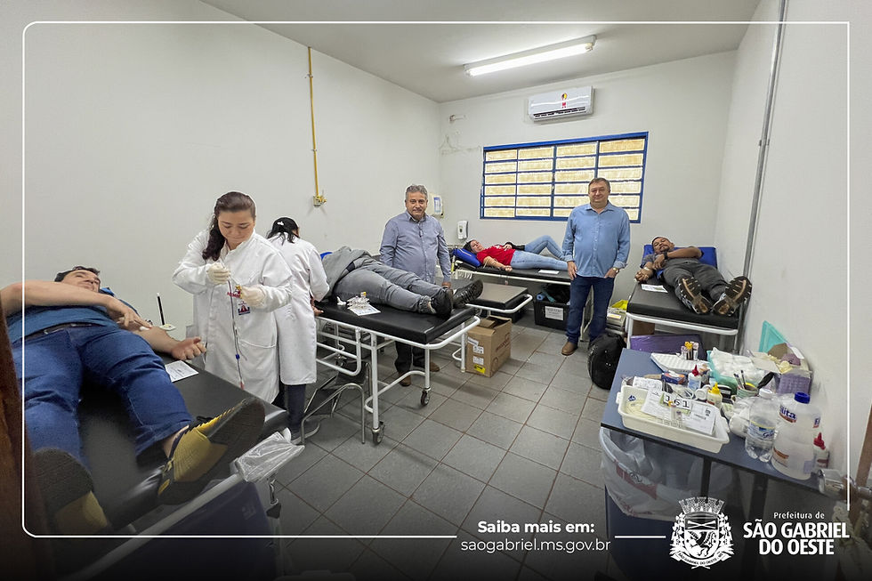 São Gabriel do Oeste encerra campanha de doação de sangue com resultados que superam expectativas