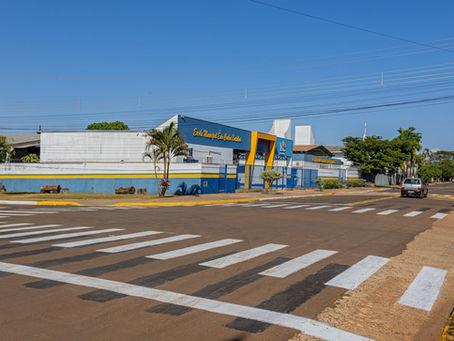 Reforçamos a sinalização viária para garantir mais segurança e organização no trânsito de SGO