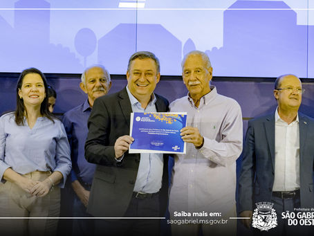 São Gabriel do Oeste é destaque finalista do Prêmio Sebrae Prefeitura Empreendedora em MS
