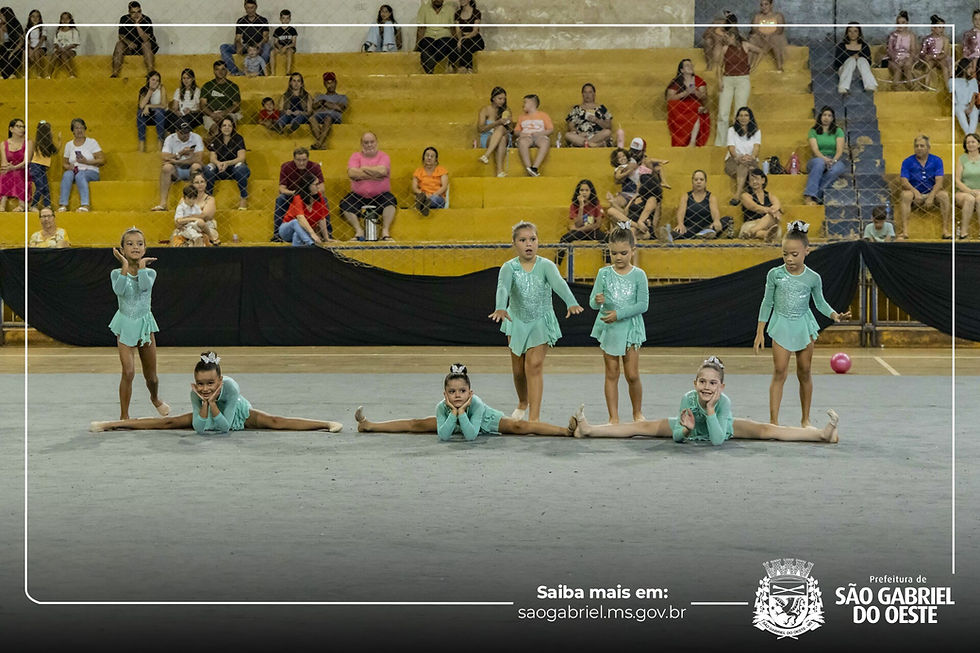 Celebramos o 6º Festival de Ginástica Rítmica em São Gabriel do Oeste: Descobrindo talentos e colecionando conquistas na modalidade
