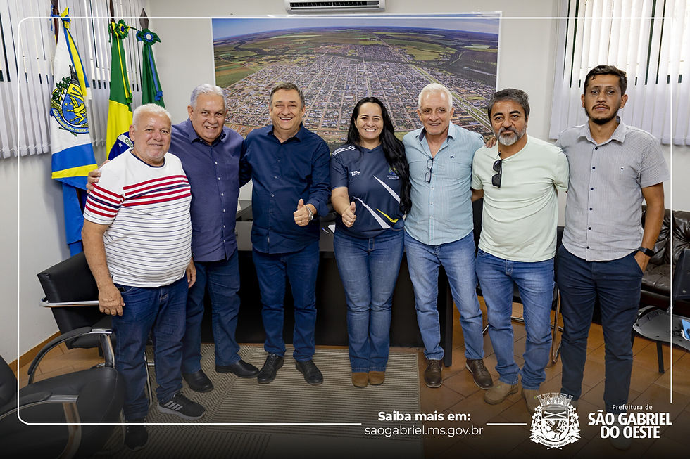 Recebemos o presidente da FFMS e avançamos com melhorias na estrutura esportiva