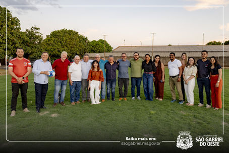 Garantimos R$ 1,7 milhão, por emenda da deputada Camila Jara, para complexo esportivo no Bairro Amábile Maffissoni