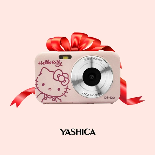 YASHICA x Hello Kitty Digital Camera DZ-100 (Pink) | YASHICA