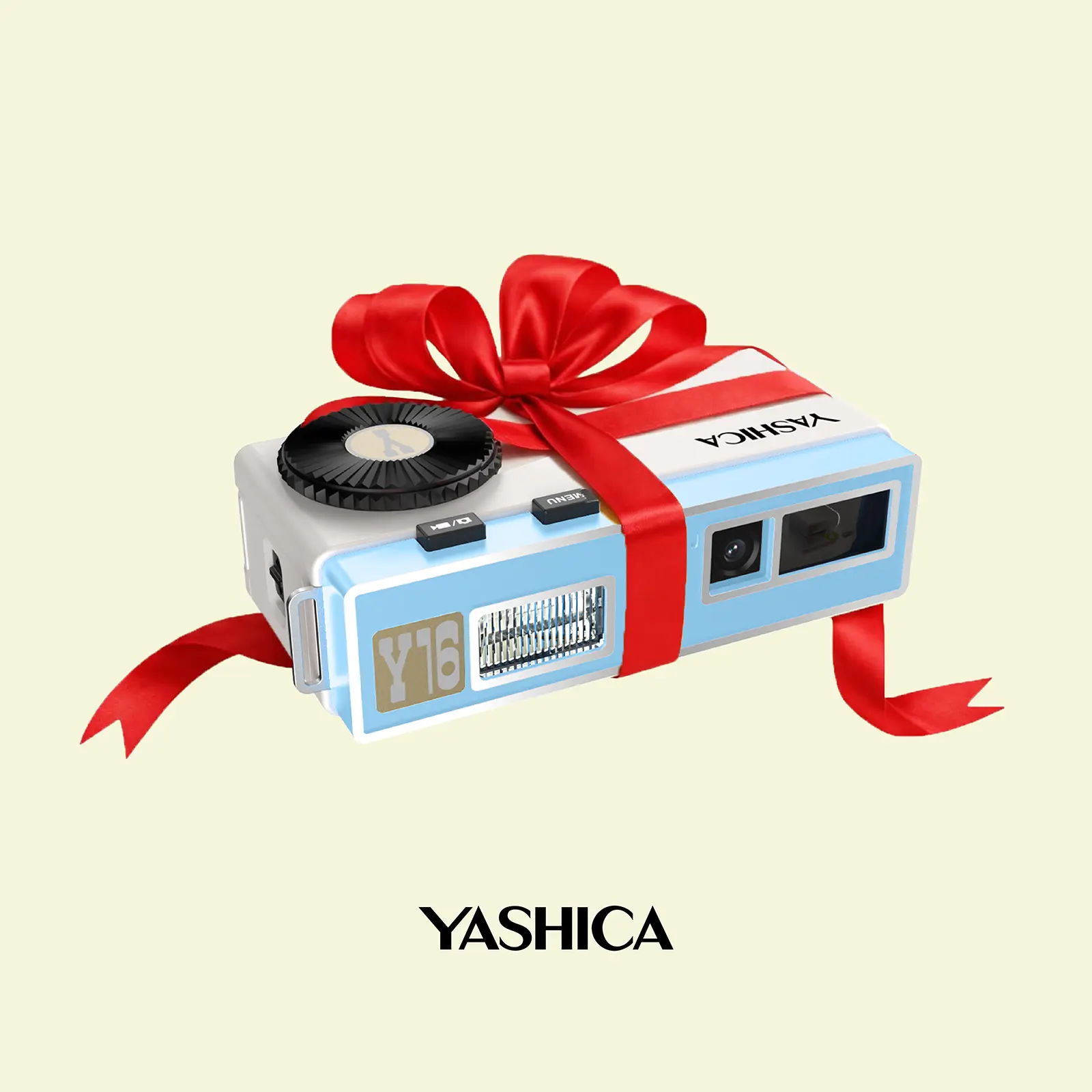 YASHICA Y16 Pocket Camera (Baby Blue)