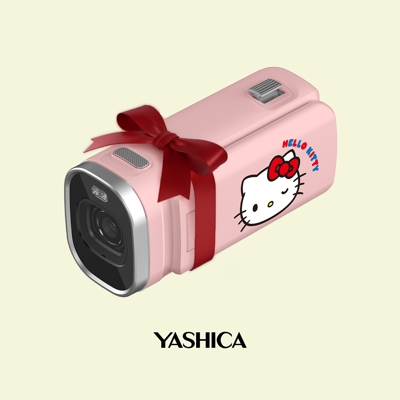 YASHICA x Hello Kitty DigiPocket Camcorder (Pink)
