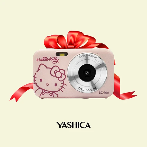 YASHICA x Hello Kitty Digital Camera DZ-100 (Pink) | YASHICA